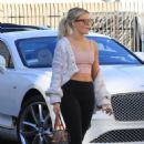 Witney Carson – Seen arriving for practice at the dance studio in Los Angeles - 454 x 681