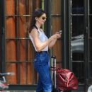 Emily Ratajkowski Steps Out About In New York City