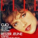 Clio Goldsmith - Elle Magazine Cover [France] (7 November 1983)