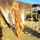 Nicole Neumann: beach look