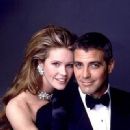 George Clooney and Elle Macpherson