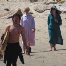 Sarah Paulson – With Elizabeth Reaser at Malibu beach - 454 x 303