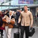 Olivia Buckland and Alex Bowen – Arriving at the Piccadilly Train Station in Manchester - 454 x 620