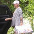 Christina Perri – Shows her growing baby bump in Los Angeles - 454 x 681