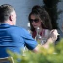 Stephanie ‘Steph’ Waring – With her husband Tom Brookes at a restaurant in Cheshire - 454 x 303
