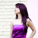Namrata Shrestha New Purple theme photoshoots - 398 x 337