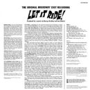 Let It Ride (musical) Original 1961 Broadway Cast Starring George Gobel - 454 x 454