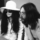 Yoko Ono and Lennon in March 1969 - 454 x 407