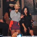 Amber Rose Partying at Club Roxy in Orlando, Florida - February 25, 2012 - 454 x 466