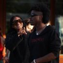 Willow Smith – Seen enjoying dinner with her boyfriend De’Wayne in Malibu - 454 x 681