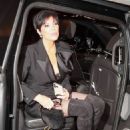 Kris Jenner – Arriving at Kim Kardashian’s 44th birthday at Funke in Beverly Hills