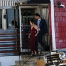 Lucy Hale – On the set of ‘Which Brings Me to You’ in Keyport - 454 x 305