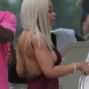 Blac Chyna and Mechie Celebrate Labor Day at a Yacht Party in Miami, Florida - September 4, 2017 - 306 x 591