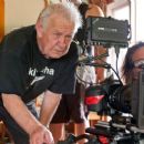 Director Ian Mune on a film set