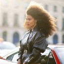 Tina Kunakey – Photoshoot in Place Vendôme during Paris Fashion Week - 454 x 681