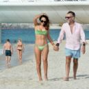 Nigora Whitehorn (Bannatyne) – In a green bikini in Dubai - 454 x 303