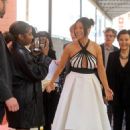 Ming-Na Wen – With her daughter at her Walk of Fame star in Hollywood - 454 x 681
