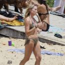 Joanne Froggatt – In a bikini at a Sydney Harbour beach - 454 x 617