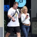 Heidi Montag – With Spencer Pratt seen as they exit a Los Angeles eatery - 454 x 645