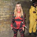 Joanna Chimonides – Seen at Maya Jama’s Halloween Party in London - 454 x 688