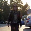 Marg Helgenberger - In Black Leather Jacket, 14.12.2007.