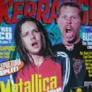 James Hetfield, Jonathan Davis - Kerrang Magazine Cover [United Kingdom] (25 January 1997)