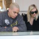 Ashlee Simpson and Evan Ross doing some Christmas shopping in Beverly Hills, California on December 20, 2014