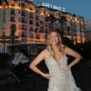 Christiana Aristotelous- Outside the Hotel Martinez in Cannes - 454 x 565