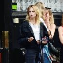 Cara Delevingne – Seen with friends at a pub in London’s Notting Hill
