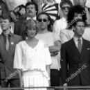 Bob Geldof, Princess Diana and Prince Charles attend the Live Aid Concert at Wembley Stadium, London - 13 July 1985 - 454 x 297