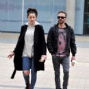 Julia Goulding at the Dock10 bar on Mediacity in Manchester - 454 x 542