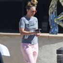 Kaley Cuoco – Seen while leaving an office in Westlake Village