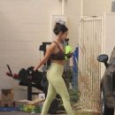 Emily Tosta – Leaves the gym after a workout in Los Angeles - 454 x 548
