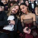 Marco Perego and Zoe Saldana - The 97th Annual Academy Awards (2025) - 454 x 324