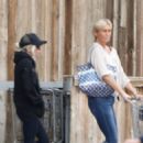 Lady Gaga – Shopping with her assistant at Vintage Grocers in Malibu - 454 x 681