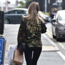 Christine McGuinness – Dons a camo jacket while out in Liverpool - 454 x 698