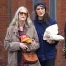 Patti Smith – With Jesse Shopping for books in Manhattan’s SoHo neighborhood - 454 x 647