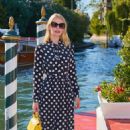 Lady Kitty Spencer &#8211; Arriving at Lido- Hotel Excelsior in Venice