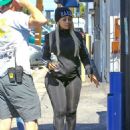 Blac Chyna and Rob Kardashian Arrive at a Studio To Film KUWTK in Los Angeles, California - July 7, 2016