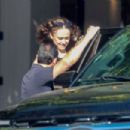 Ella Emhoff – Being escorted by Secret Service agents in Los Angeles - 454 x 303