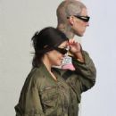 Kourtney Kardashian – With Travis Barker out in Beverly Hills - 454 x 681
