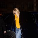 Gigi Hadid – Seen while leaving her hotel in Paris