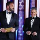 Ben Affleck and Matt Damon - 81st Golden Globe Awards (2024) - 454 x 318