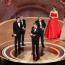Stephen James, Rhys Salcombe, Paul Lambert, Gerd Nefzer, Gal Gadot, Rachel Zegler at the 97th Oscars (2025) - 454 x 303