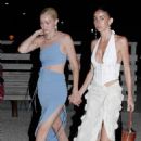 Gigi Hadid – With Leah McCarthy holding hands at the harbor of Saint Tropez