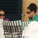 Vanessa Hudgens – With her sister Stella Hudgens at the hotel in Forte dei Marmi in Capri - 454 x 308