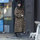 Daisy Lowe – Strolling with her dog in London’s Primrose Hill - 454 x 418