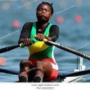 Togolese female rowers