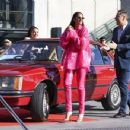 Alesha Dixon – With Kate Ritchie on set for the reality TV talent show in Sydney