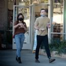 Victoria Pedretti &#8211; Grabs food to go with Dylan Arnold in Los Angeles